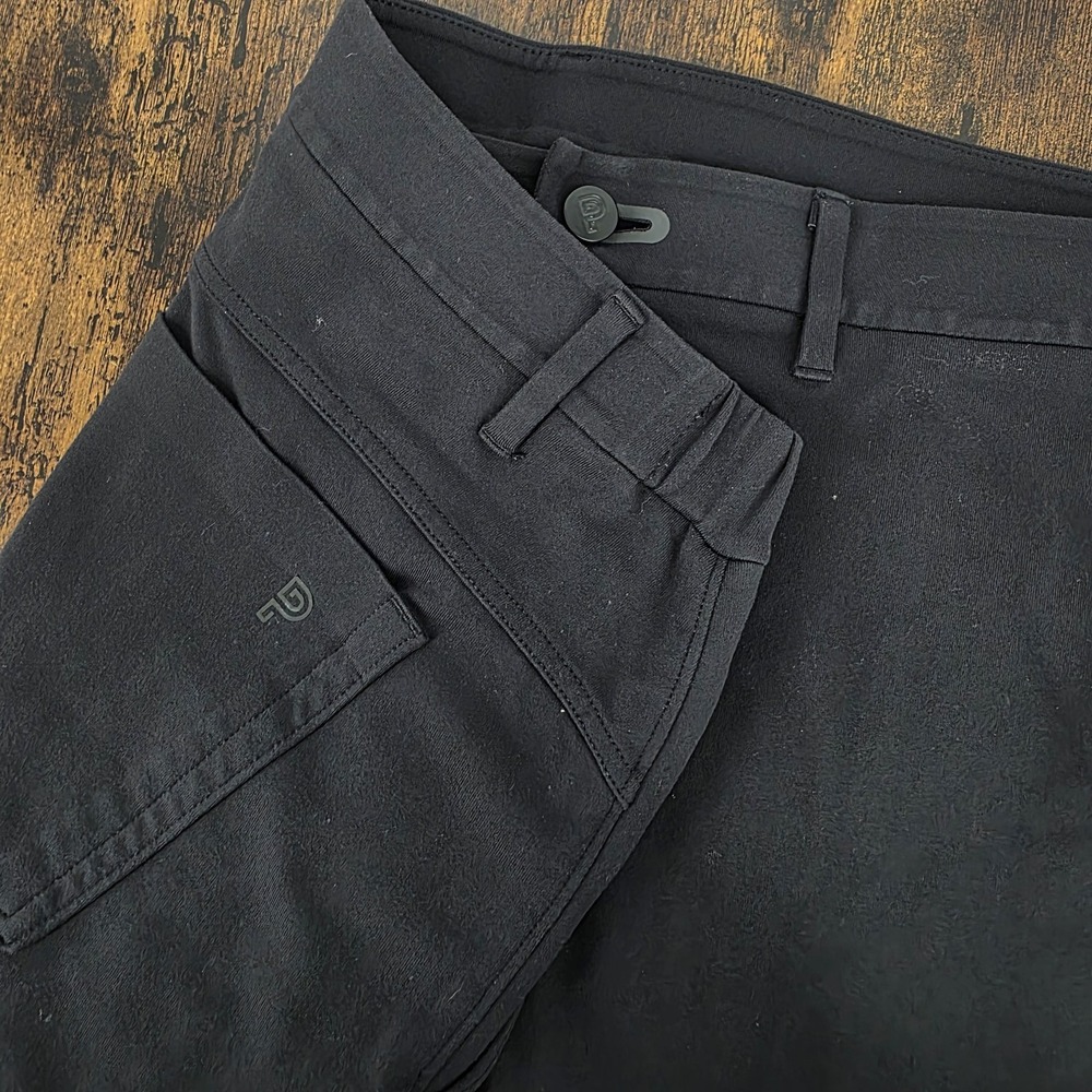 Public Rec‎ Gamechanger Chino Pants 40x30 Black Performance Nylon Golf Stretch